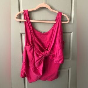 FREE PEOPLE NWOT OVERSIZED BOW TANK TOP